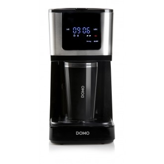 Překapávač na kávu 2v1 s termohrnkem - DOMO DO733K