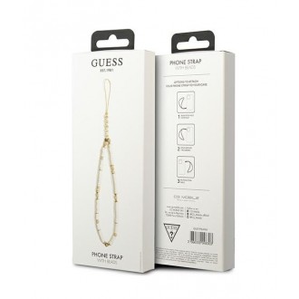 Guess Poutko na Telefon Heishi White