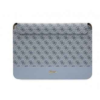 Guess 4G Stripe Metal Logo Computer Sleeve 14" Blue