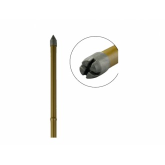 Opěra na rostliny GARDEN ocel-plast hnědá d11mm 90cm