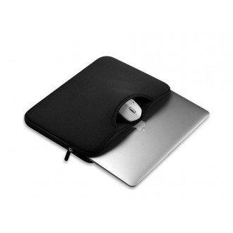 DeTech Pouzdro Airbag pro notebook 15-16 Černé