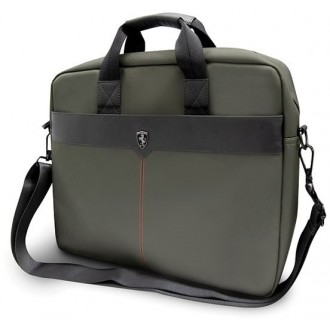 Ferrari Pouch 16" khaki Off Track Scuderia