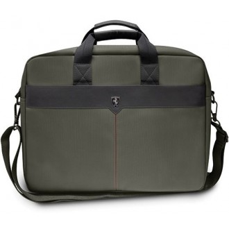 Ferrari Pouch 16" khaki Off Track Scuderia