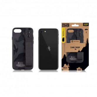 Tactical Camo Troop Drag Strap Kryt pro Apple iPhone 7/8/SE2020/SE202