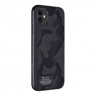Tactical Camo Troop Kryt pro Apple iPhone 11 Black