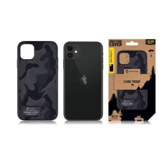 Tactical Camo Troop Kryt pro Apple iPhone 11 Black