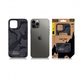 Tactical Camo Troop Kryt pro Apple iPhone 12/12 Pro Black