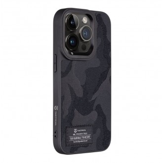 Tactical Camo Troop Kryt pro Apple iPhone 14 Pro Black