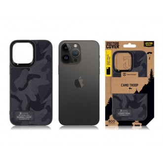 Tactical Camo Troop Kryt pro Apple iPhone 14 Pro Max Black
