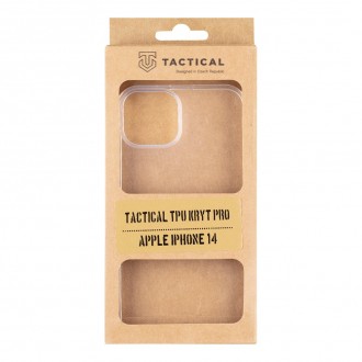Tactical TPU Kryt pro Apple iPhone 14 Transparent