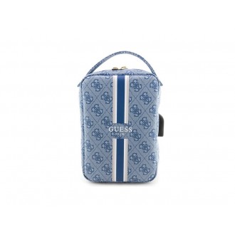 Pouch GUESS 4G Printed Stripes Blue