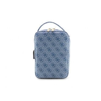 Pouch GUESS 4G Printed Stripes Blue