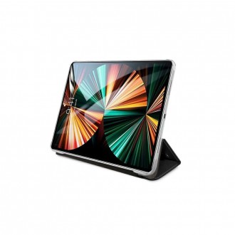 Karl Lagerfeld Metal Saffiano Pouzdro pro iPad Pro 12.9 (2021) Black