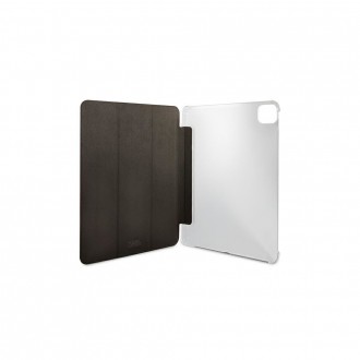 Karl Lagerfeld Metal Saffiano Pouzdro pro iPad Pro 12.9 (2021) Black
