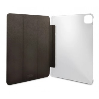 Karl Lagerfeld Head Saffiano Pouzdro pro iPad Pro 12.9 (2021/2022) Black