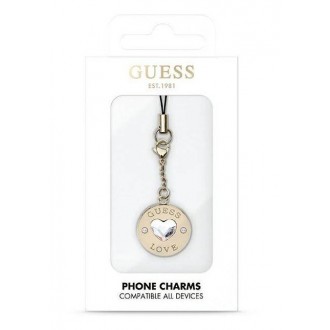 Guess Poutko na Telefon Diamond Heart with Rhinestones