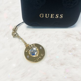 Guess Poutko na Telefon Diamond Heart with Rhinestones