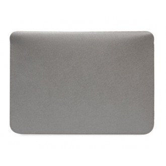 Karl Lagerfeld Saffiano Karl and Choupette Computer Sleeve 16" Silver