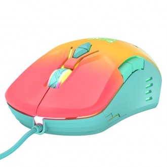 DeTech Herní myš Onikuma CW902, optická, 7D, RGB, multicolor