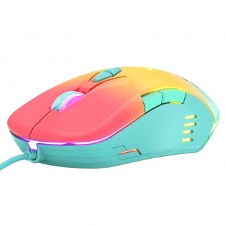 DeTech Herní myš Onikuma CW902, optická, 7D, RGB, multicolor