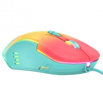 DeTech Herní myš Onikuma CW902, optická, 7D, RGB, multicolor