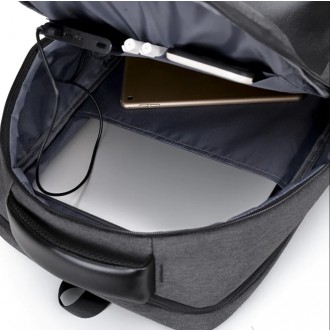 DeTech Batoh pro notebook Power Backpack BP-12, 15.6", černá