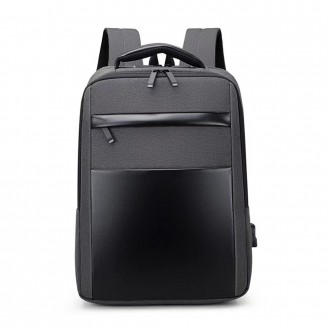 DeTech Batoh pro notebook Power Backpack BP-12, 15.6", šedá