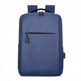 DeTech Batoh pro notebook Power Backpack BP-02, 15.6", modrá