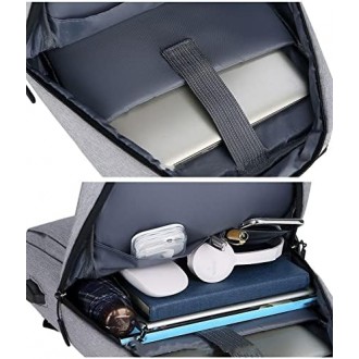 DeTech Batoh pro notebook Power Backpack BP-02, 15.6", modrá