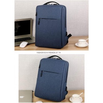 DeTech Batoh pro notebook Power Backpack BP-02, 15.6", modrá