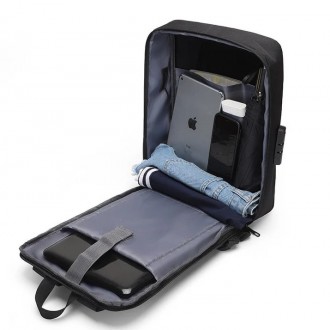 DeTech Batoh pro notebook Power Backpack BP-31, 15.6", černá