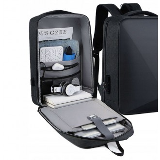 DeTech Batoh pro notebook Power Backpack BP-26, 15.6", černá