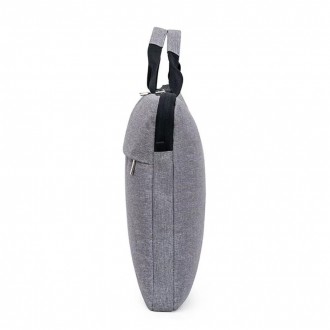 DeTech Brašna pro notebook Future Bag LP-09, 15.6", šedá