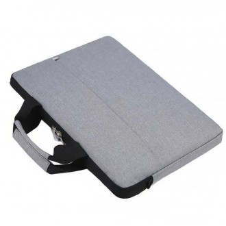 DeTech Brašna pro notebook Future Bag LP-09, 15.6", šedá
