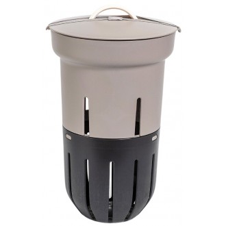 Vermikompostér do záhonu - taupe