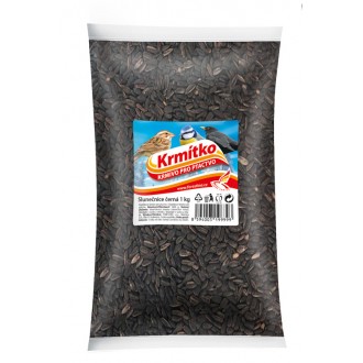 Slunečnice černá - 1 kg Krmítko