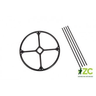 Doplňková sada k pěstební opoře - Berberis UNO + DUO + TRIO černý recyklát