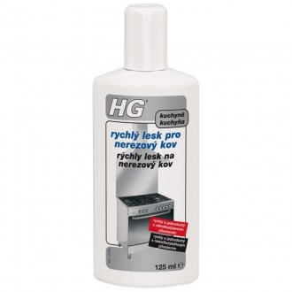 HG Rychlý lesk pro nerezový kov 125ml HGRLNK