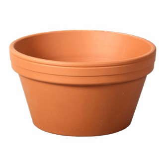 Žardinka RONDO NATUR keramická d23x12cm