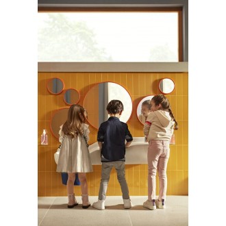 Zrcadlo VitrA Sento Kids 20x20 cm oranžová 65865