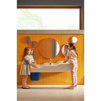 Zrcadlo VitrA Sento Kids 20x20 cm oranžová 65865