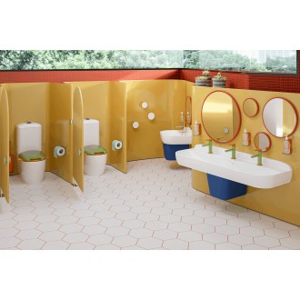 Zrcadlo VitrA Sento Kids 20x20 cm oranžová 65865