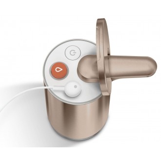 Dávkovač mýdla Simplehuman Sensor Accu bílá ocel SHST1064