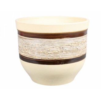 Květník MONARDA přírodní kamenina d30cm