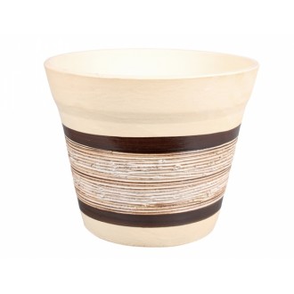 Květník ASTREA přírodní kamenina d28cm