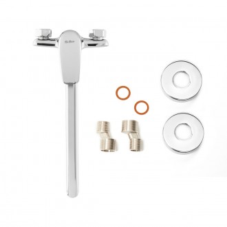 Vanová baterie S-Line Pro bez sprchového setu 100 mm chrom SIKOBSLPRO27210