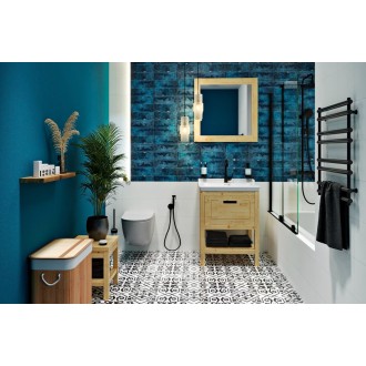Dřezová baterie S-Line Pro s otočným ramínkem černá SIKOBSLPRO280C