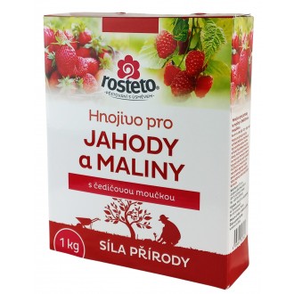 Hnojivo Rosteto s čedičovou moučkou - jahody a maliny 1 kg