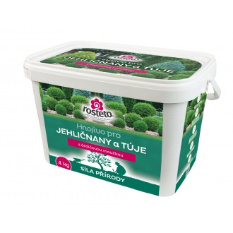 Hnojivo Rosteto s čedičovou moučkou - jehličnany a tůje 4 kg