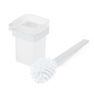 Wc štětka SAT Simply S chrom/mléčné sklo SATDSIMS37